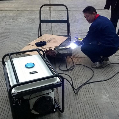 Small Generator Supply Cheap Portable Electric Power BISON Welder 5KW 13HP Gasoline Generator Manual (CHINA)